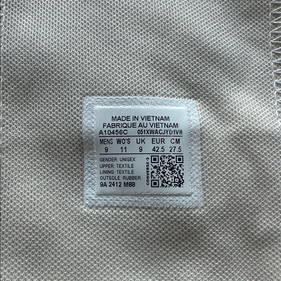 NEW! Converse Chuck Taylor All Star XX-Hi knee-high sneakers M9/W11 - Picture 3 of 5